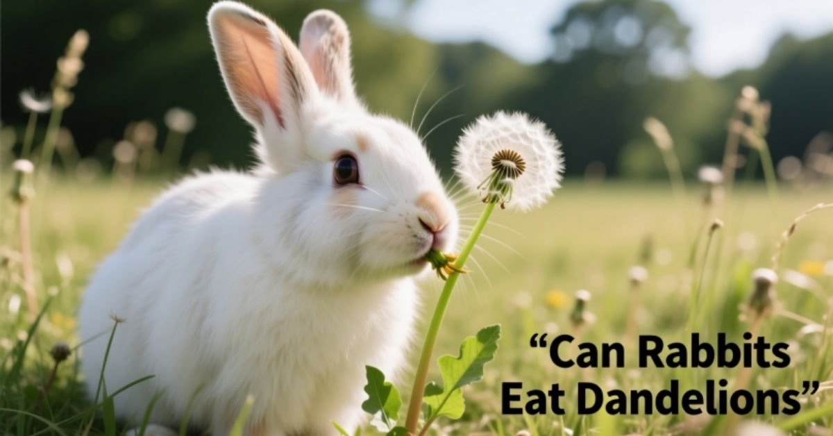 Can Rabbits Eat Dandelions