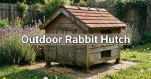 Outdoor Rabbit Hutch