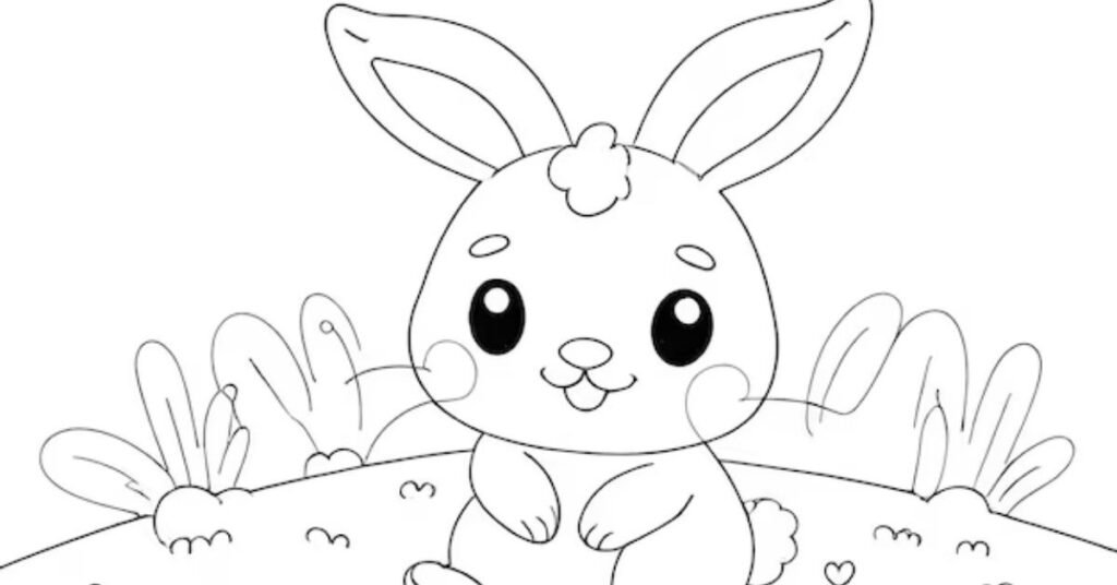 rabbit coloring pages