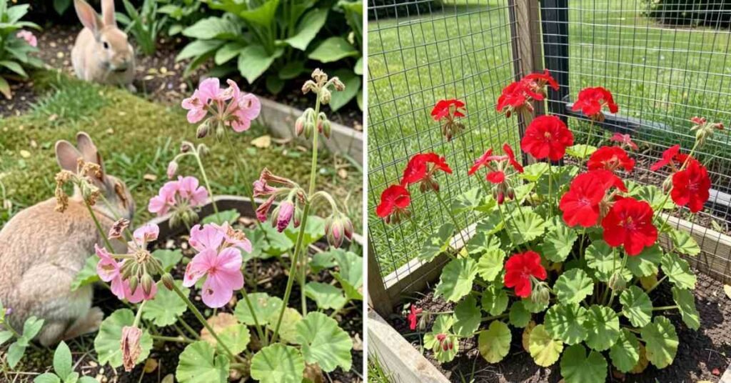 Do Rabbits Eat Geraniums