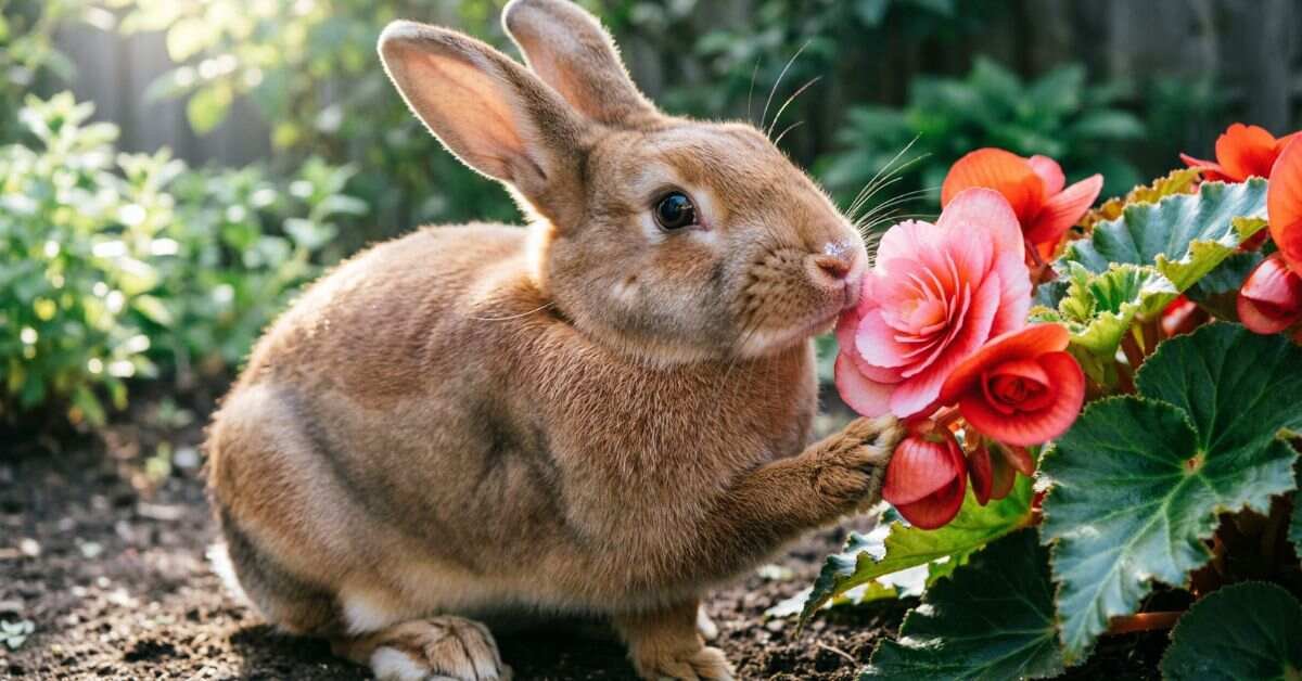 Do Rabbits Eat Begonias