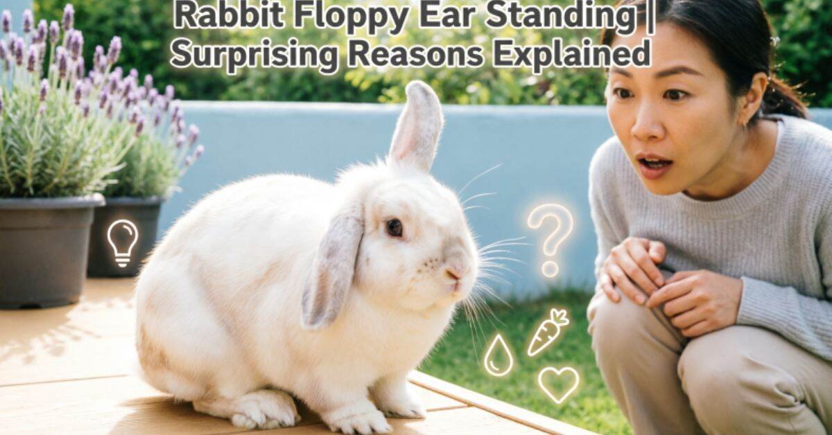 Rabbit Floppy Ear Standing