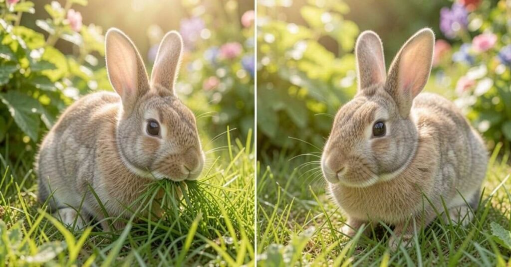 Can Rabbits Eat Grass 